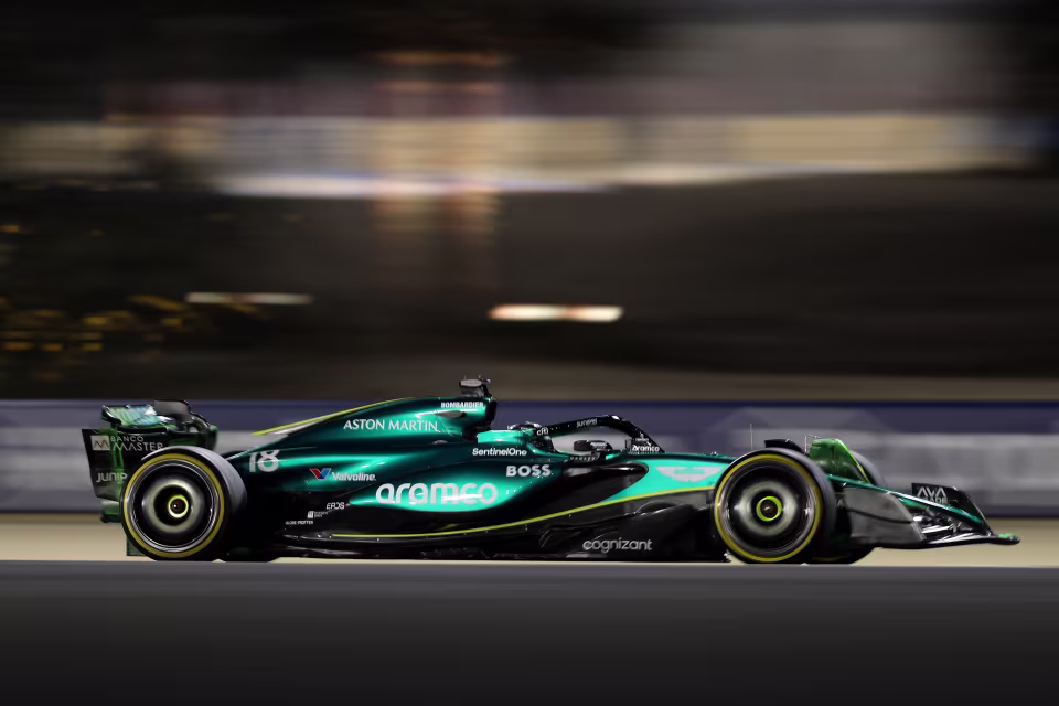 Aston Martin car leftside